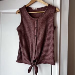 Olivia Rae knit tank - size L